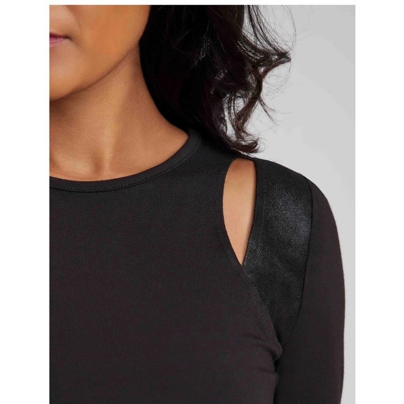 Stowaway Collection Lexi Cut Out Long Sleeve Maternity Dress MEDIUM NEW! - Picture 3 of 7